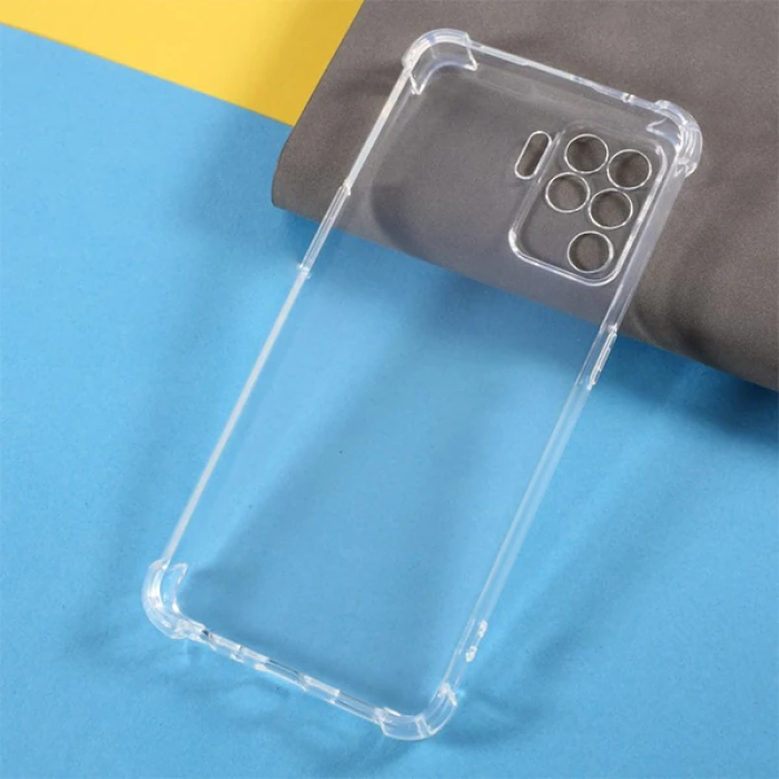 OPPO Reno 5G A94 /F19 PRO Kamera Korumalı Shockproof Silikon Kılıf-(5775)