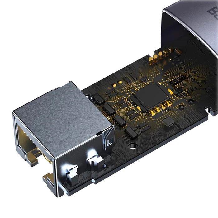 Baseus Lite Series 100Mbps USB to RJ45 Ethernet LAN Port Adaptör-(5775)