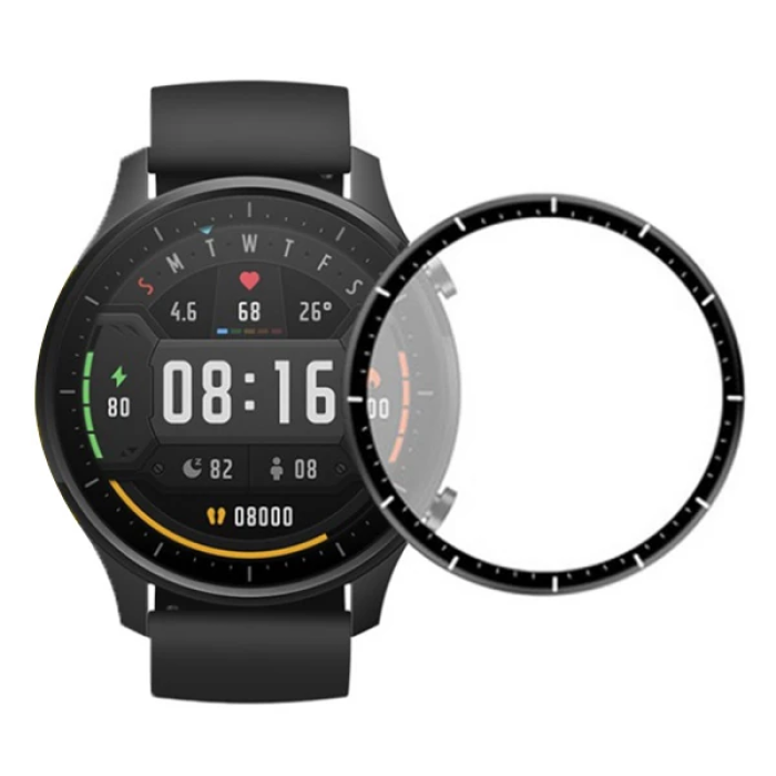 Xiaomi Watch Color 3D Full Kavisli PMMA Cam Ekran Koruyucu-(5775)