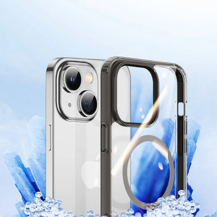 Dux Ducis Clin Mag Series iPhone 14 Plus 6.7 Magsafe Uyumlu Manyetik Silikon Kılıf-(5775)