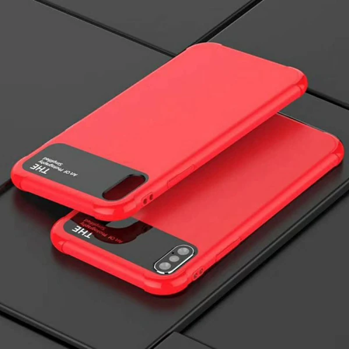 İphone X Xs 10 Fit Premium Silikon+ Cam Kılıf-(5775)