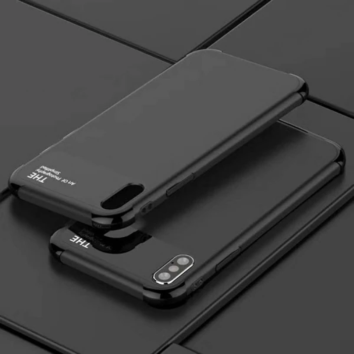 İphone X Xs 10 Fit Premium Silikon+ Cam Kılıf-(5775)