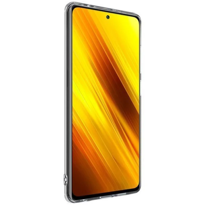 GOR Xiaomi Poco X3  Şeffaf Kamera Korumalı Ultra Slim Tpu Kılıf-(5775)