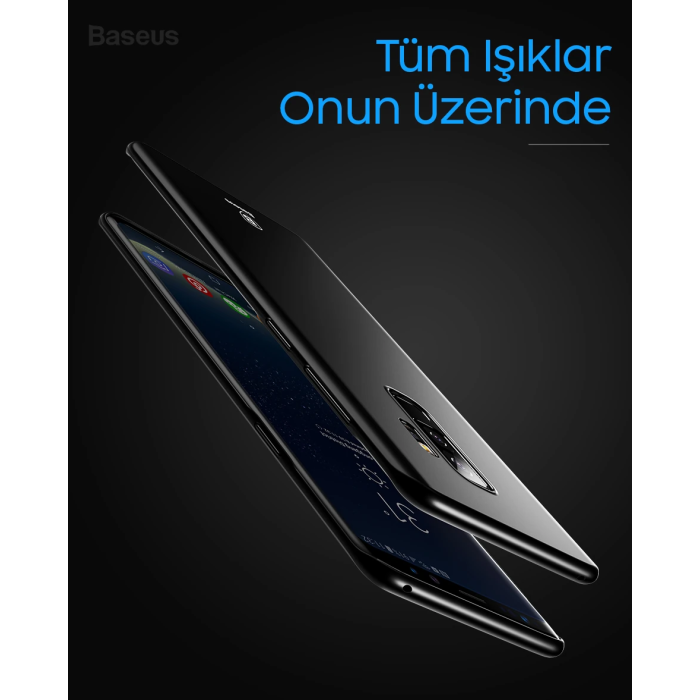 Baseus Galaxy S9 Wing Case Ultra İnce Lux Mat Kılıf-(5775)