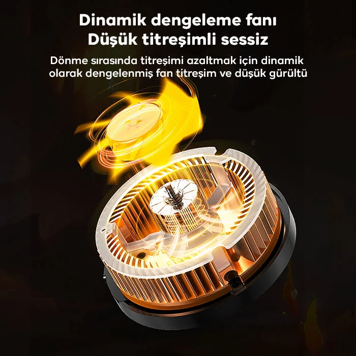 MEMO CX07 Manyetik/arka-klips Cep Telefon Soğutma Fanı Radyatör Soğutucu-(5775)