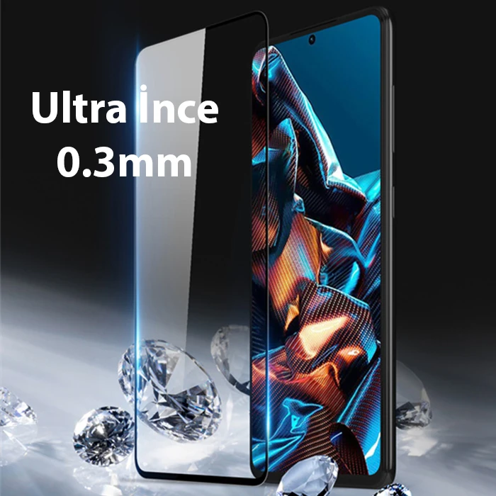 Dux Ducis Xiaomi Poco X5 Pro Full Kaplama Cam Ekran Koruyucu-(5775)