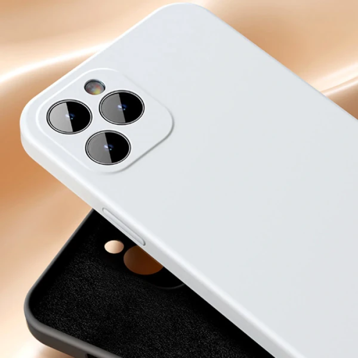 Baseus Liquid Silica Gel iPhone 12 Pro Max 6.7 Kılıf Ultra Koruma Silikon Kılıf-(5775)