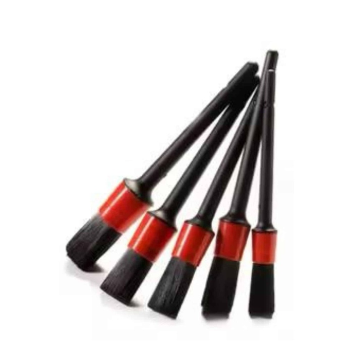 5 Adet Oto Detaylı Temizleyici Araç İçi Temizlik Fırça Seti Koltuk Döşeme Kapı Toz Alma Fırçası