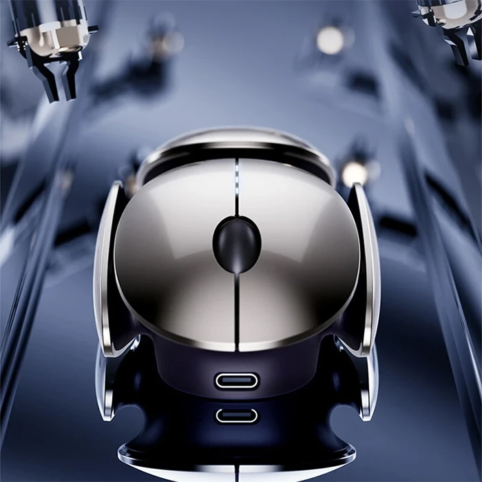 İNPHIC X2 Üç Modlu Oyun Faresi 800-2400DPI RGB Işık 2.4G /BT4.0/BT5.0 Sessiz-(5775)