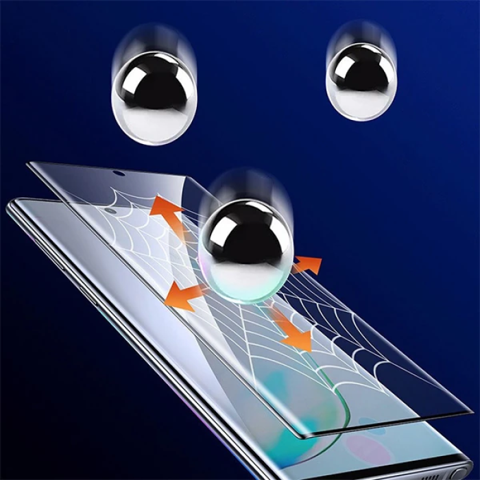 Baseus Sm Galaxy Note 10 Full Ekran Koruyucu 0.15mm 2 Adet Set 0.15MM FULL-SCREEN CURVED ANTI-EXPLOS-(5775)