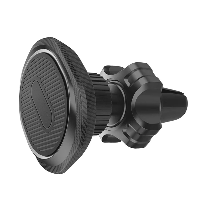 Ally ML172 Araç Klima Havalandırma Bölmesi Manyetik Yuvarlak Telefon Tutucu-(5775)