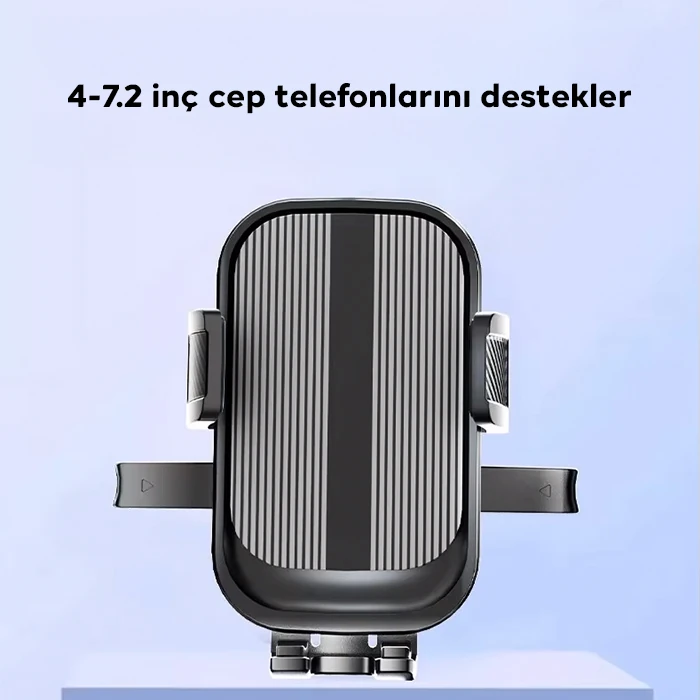 ALLY B093 Yuvarlak Havalandırma Uyumlu Araç Içi Telefon Tutucu-(5775)