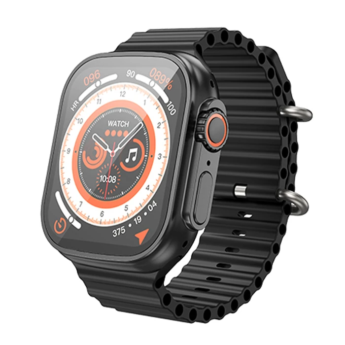 HOCO Y12 Ultra Watch Sesli Görüşme IP67 Su Geçirmez Sport Akıllı Saat-(5775)