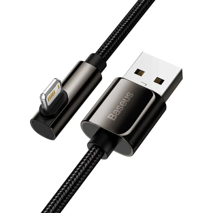 Baseus Legend Elbow USB to iPhone Lightning 2.4A Hızlı Data Şarj Kablosu 1m-(5775)