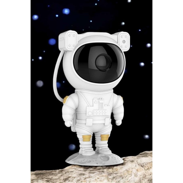 Astronot Bluetooth Hoparlör Gökyüzü Projektör Gece Lambası