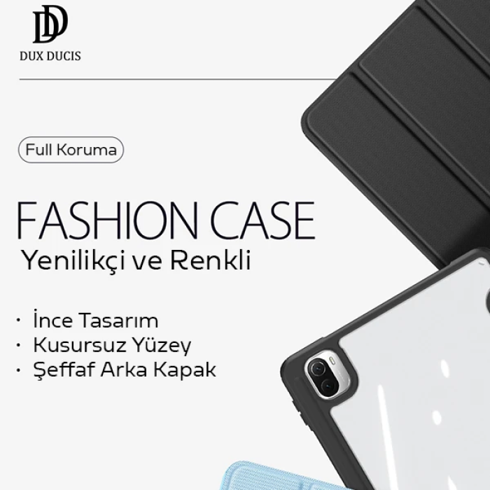 Dux Ducis Xiaomi Mi Pad 5 - 5 Pro Kılıf Kalem Bölmeli Toby Series-(5775)