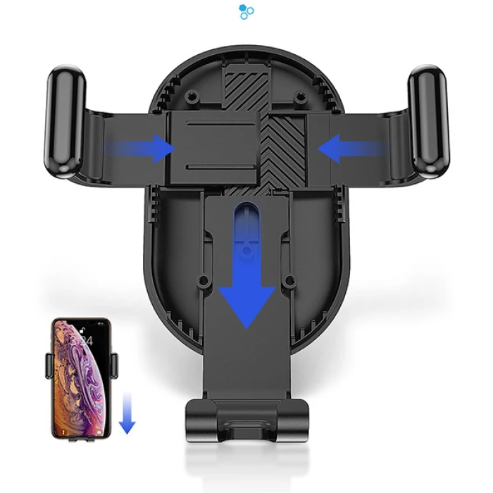 KUULAA Gravity Car Air Vent Cep Telefonu Havalandırma Tutucu-(5775)