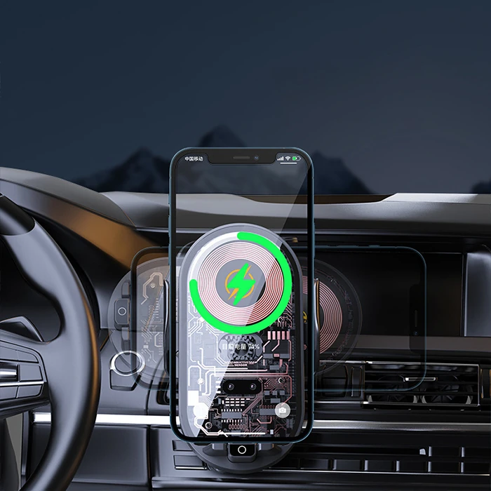 ALLY G2 66 Max Hızlı Şarj Araç İçi Havalandırma Telefon Tutucu-(5775)