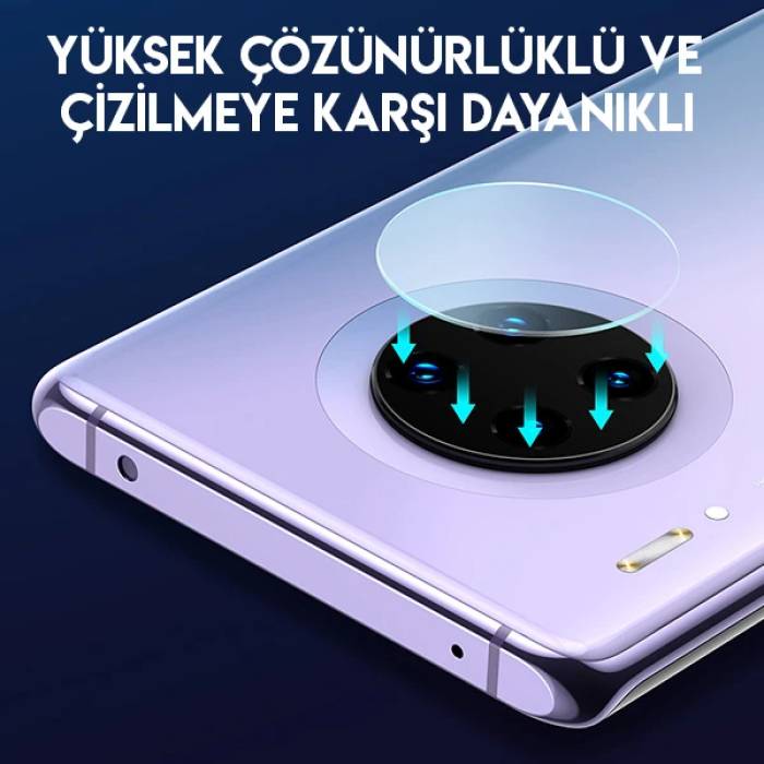 Baseus Huawei Mate30/Mate30 Pro Kamera Koruyucu Kırılmaz Cam  2adet set-(5775)