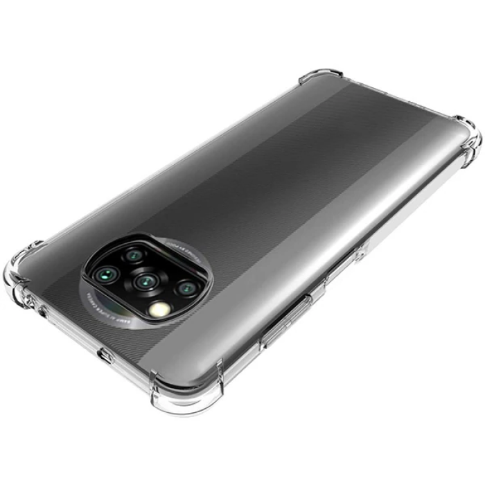 ALLY Poco X3 Anti-Drop Silikon Kılıf Shockproof Kılıf-(5775)