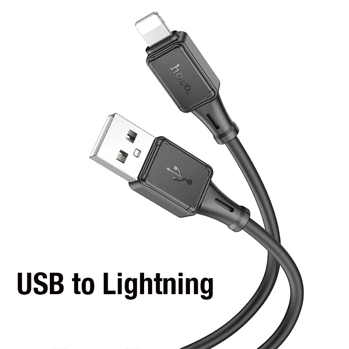 HOCO X101 USB to iPhone Lightning 2.4A Hızlı Şarj ve Data Kablosu-(5775)