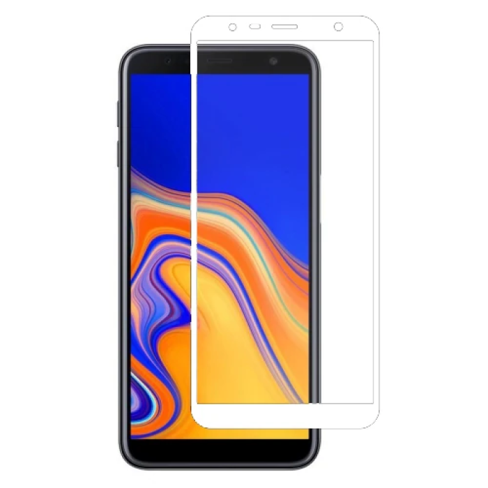 Galaxy J6+ Plus/J4+ Plus 3D Full Kırılmaz Tempered Cam Ekran Koruyucu-(5775)