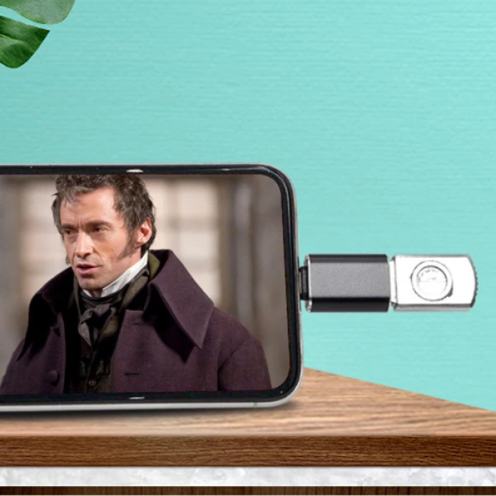 ALLY iPhone iPad Lightning Otg Adaptör Flash Klavye Aparat-(5775)