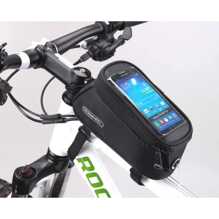 Roswheel 5.5 İnch Telefon Üniversal Su Geçirmez Bisiklet Tutucu-(5775)