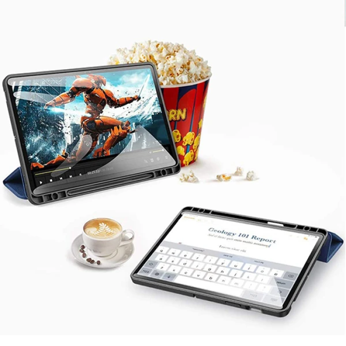 Dux Ducis SM Galaxy Tab S8 (X700/X706) S7 (T870/T875/T876B) Kılıf Kalem Yerli Mıknatıslı Domo Series-(5775)