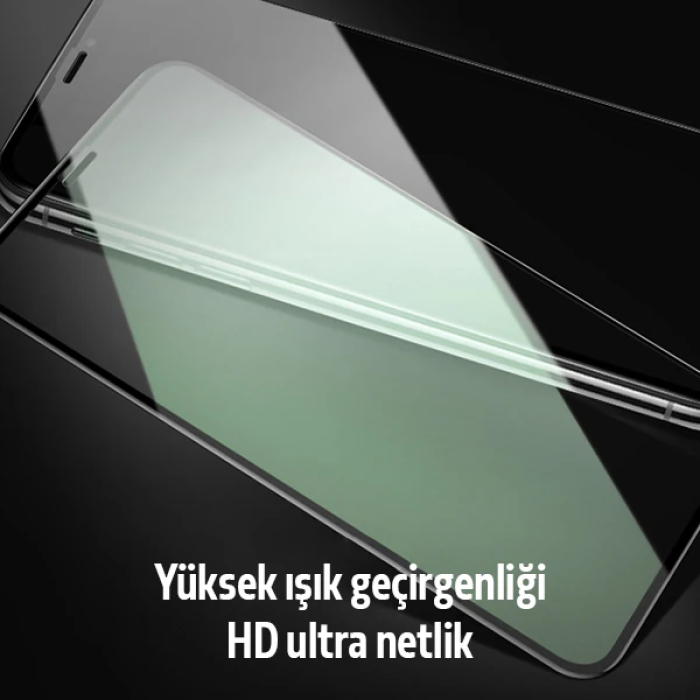 ALLY İPhone 11 -XR Anti -Blue Green Light Göz Korumalı Tempered Full Ekran Koruyucu-(5775)