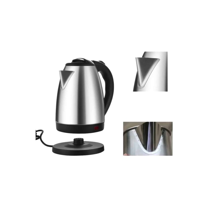 Su Isıtıcı 220 - 240 V Paslanmaz Çelik Kettle Uzun Ömürlü 2000 Watt