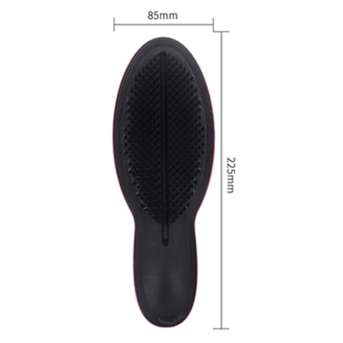 EZERE Siyah Saç Açma Ve Tarama Fırçası Saç Tarağı-(5775)