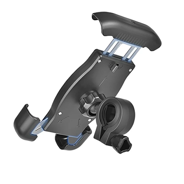 Ally TT-T45 Motor ve Bisiklet Gidonu İçin 360 Dönebilen Telefon Tutucu-(5775)