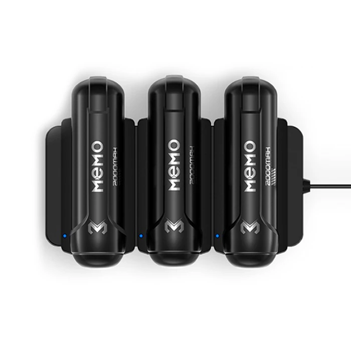 MEMO DL10 - CX12 Telefon Soğutucu Fan Batarya Şarj Paneli + 2 Yedek Powerbank-(5775)