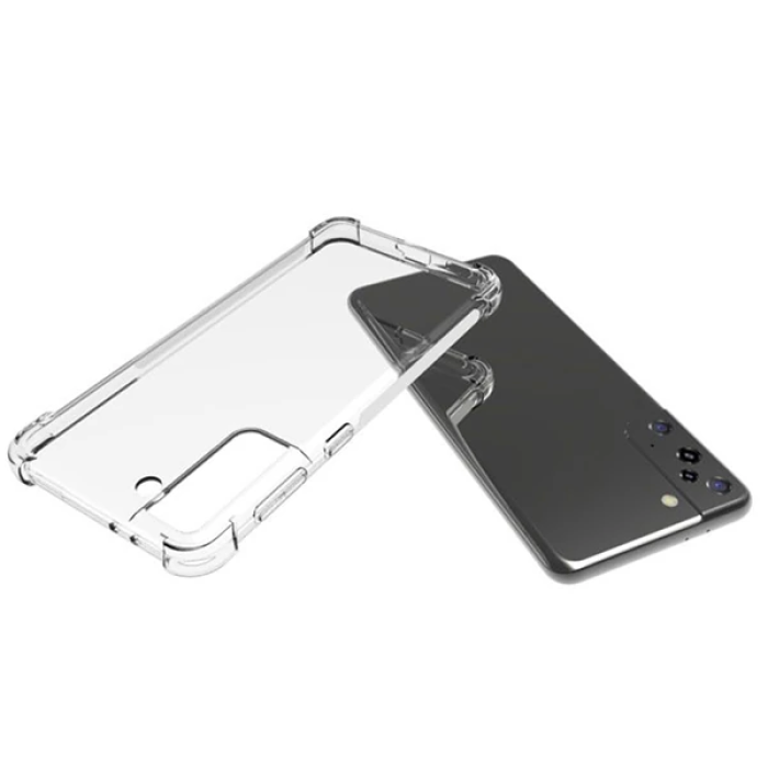 SM Galaxy S21 Plus S30 Plus Shockproof Darbe Emici Silikon Kılıf-(5775)