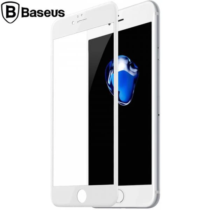 Baseus İPhone 6/ 6S 3D Full Kaplama Kırılmaz Cam Ekran Koruyucu-(5775)