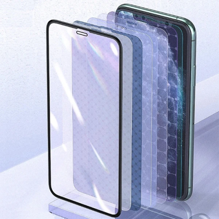 Baseus 0.25MM İPhone 11 Pro- XS-X 3D Curved Full Kaplama Kırılmaz Cam Ekran Koruyucu-(5775)