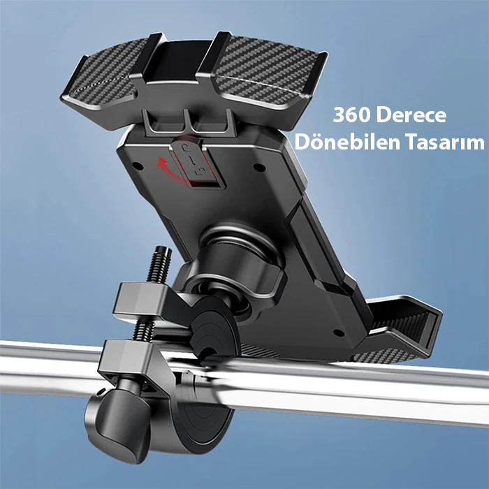 ALLY K20 Motor ve Bisiklet Gidonu İçin Telefon Tutucu-(5775)