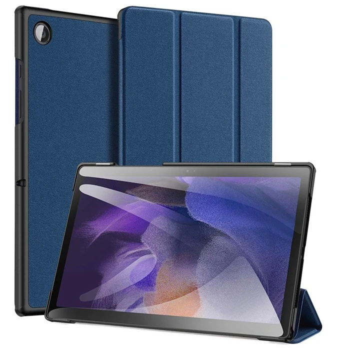 Dux Ducis Samsung Galaxy Tab A8 2021 10.5 (X200/X205) Kılıf Kalem Bölmeli Standlı Domo Series-(5775)