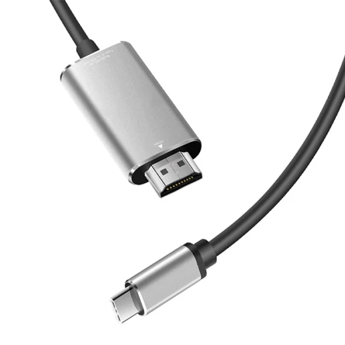 Ally Type-C to HDMİ 4K 60Hz Çevirici Görüntü Kablosu 1.8M - HDTV Projektör-(5775)