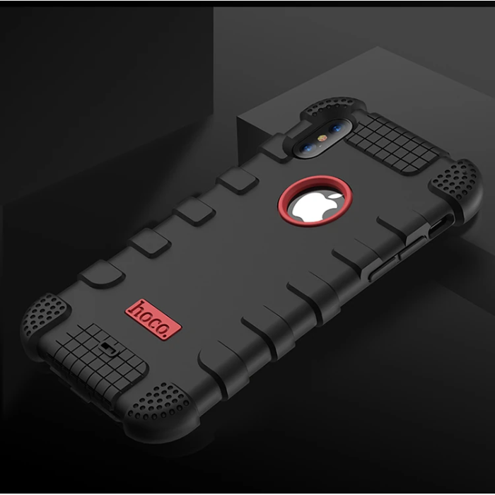 Hoco İPhone X Xs 360 Zırh Ultra Koruma Silikon Kılıf-(5775)