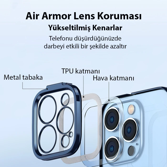 Baseus Glitter iPhone 14 Pro 6.1 Magsafe Silikon Kılıf + Tempered Ekran Koruyucu Set-(5775)