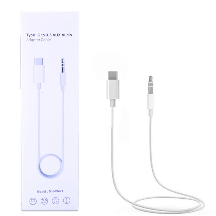 Ally Mh-Cm21 Type -C T0 3.5mm Aux Ses Aktarım Kablosu-(5775)