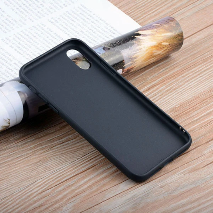 İPhone Xs Max 6.5 Kamuflaj Darbe Emici Silikon Kılıf-(5775)