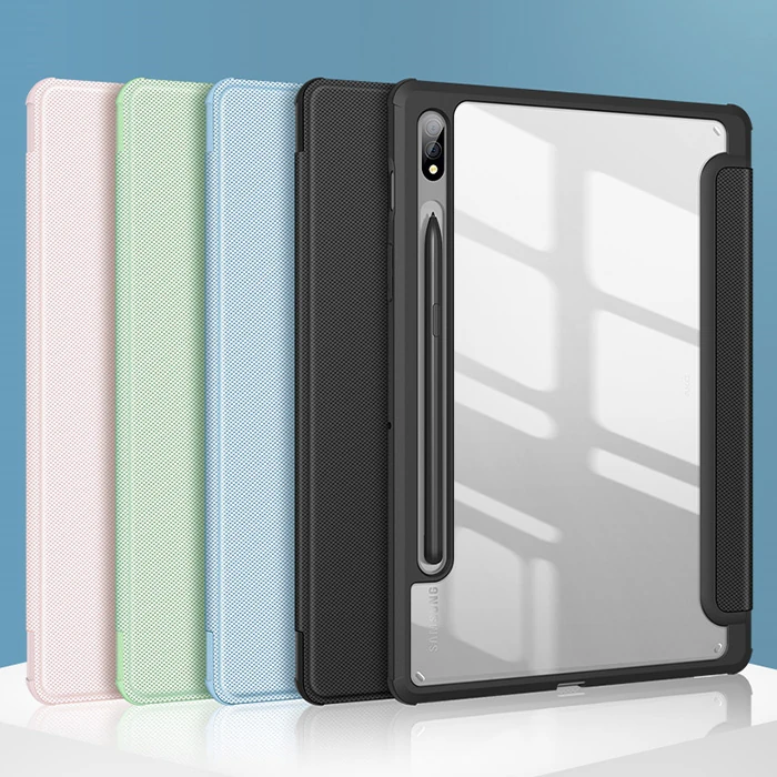 Dux Ducis SM Galaxy Tab S8-S7 Kılıf Toby Series Manyetik Kapaklı Kılıf (X700/X706)-(T870/T875/T876B)-(5775)