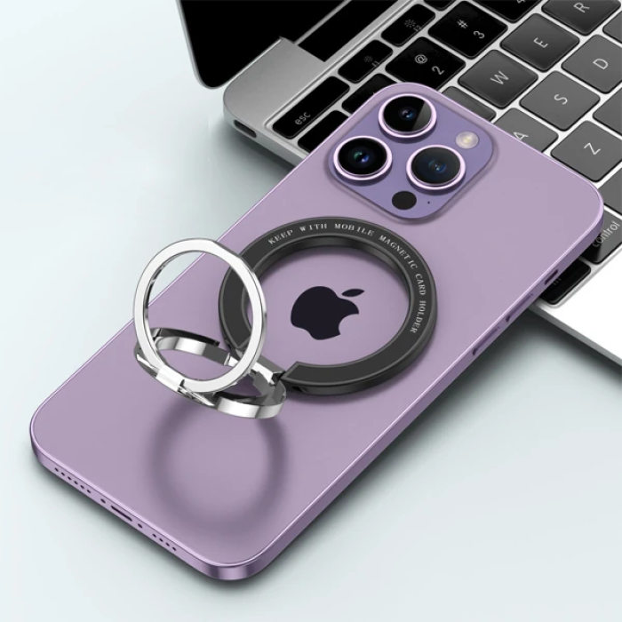 Ally Katlanabilir Magsafe Mıknatıslı Cep Telefonu Standı Masaüstü Braketi-(5775)