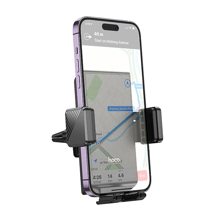 Hoco H48 Klima Havalandırma Bölmesi Araç içi Telefon Tutucu-(5775)
