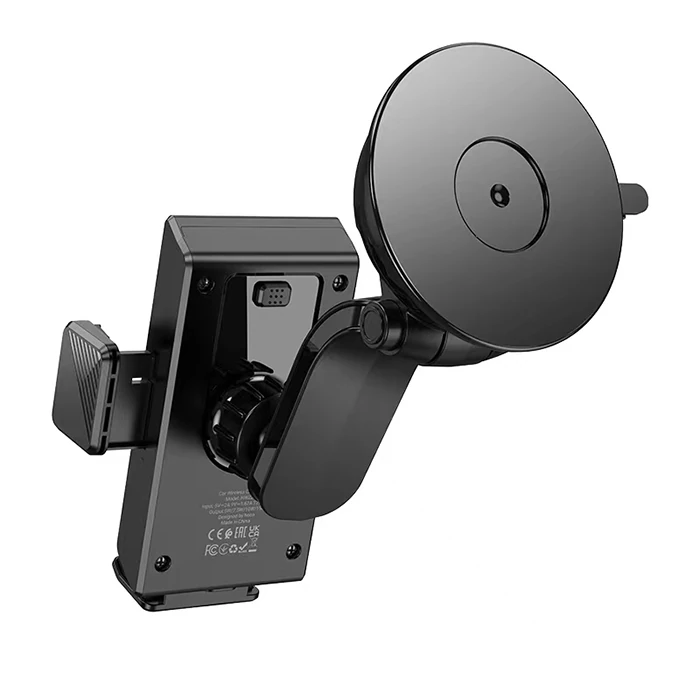 Hoco HW22 Torpido Üstü Wireless Kablosuz Şarj Araç Telefon Tutucu-(5775)