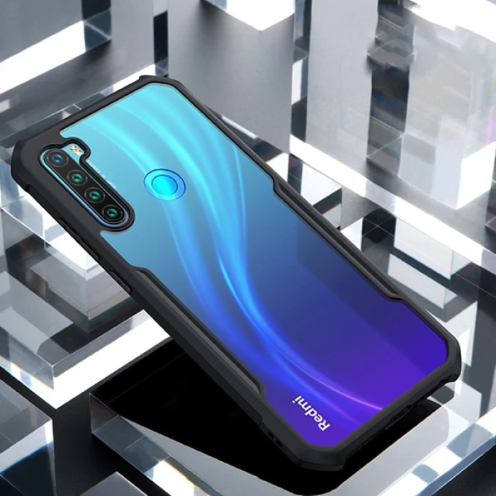 Xiaomi Redmi Note 8t Shok Absorption PC+TPU Darbe Emici Kılıf-(5775)