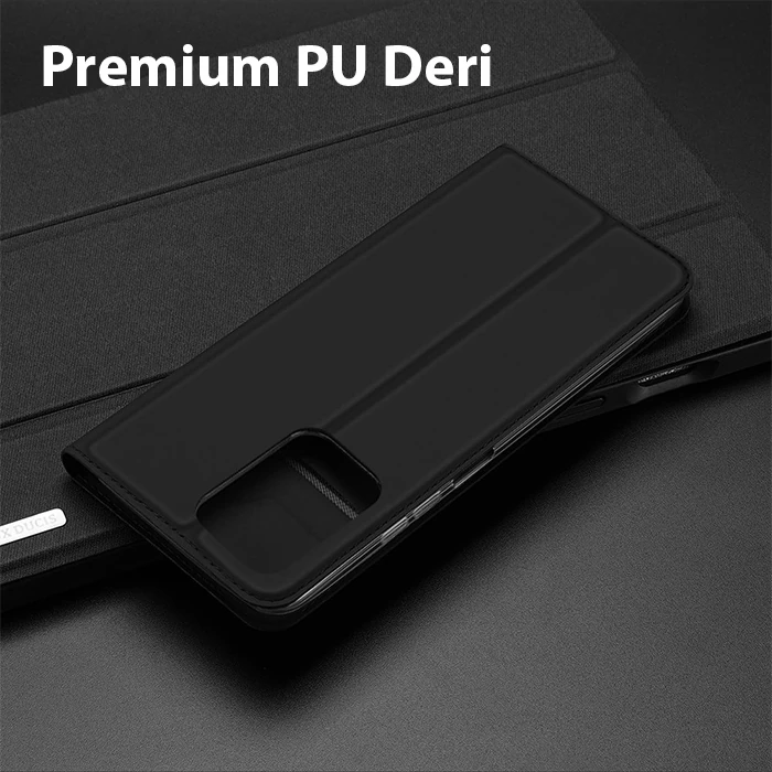 Dux Ducis Xiaomi Poco X5 5G Kılıf Skin Pro Series Flip Cover Kapaklı Kılıf-(5775)